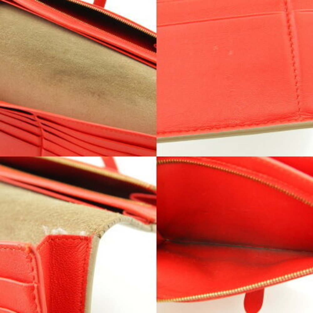 Celine Strap Large Multi Function Bifold Long Wal… - image 7